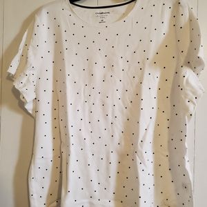 Polka dot t-shirt
